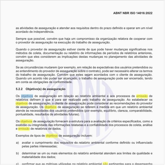 Quais são os objetivos da asseguração?