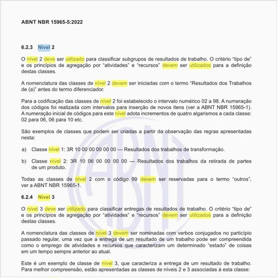 Como deve ser utilizado o nível 2 e o nível 3?