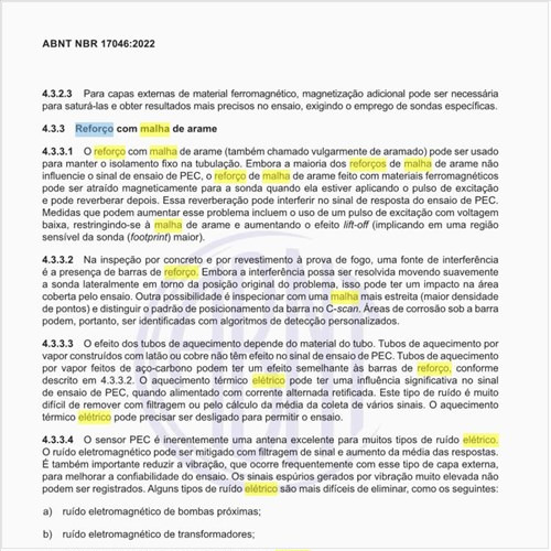 O que é o reforço com malha de arame?