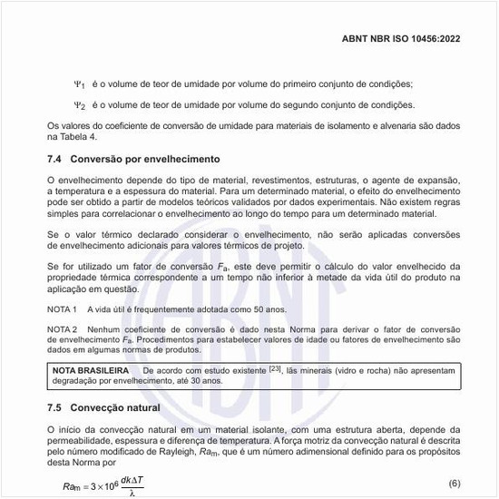 Quando ocorre o início da convecção natural?