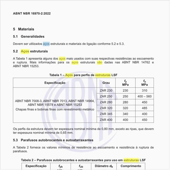 Target Normas: Quais são os aços para perfis de estruturas LSF?