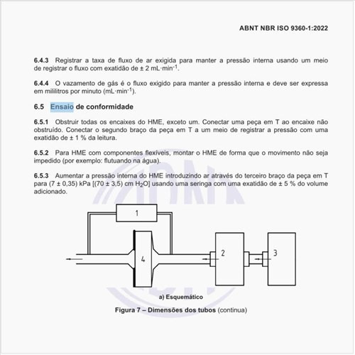 Como executar o ensaio de conformidade?