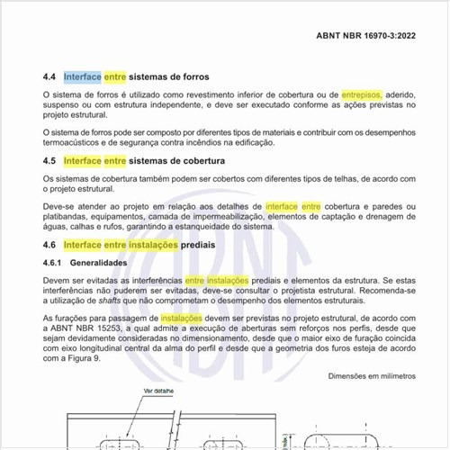 Como executar a interface entre instalações prediais?
