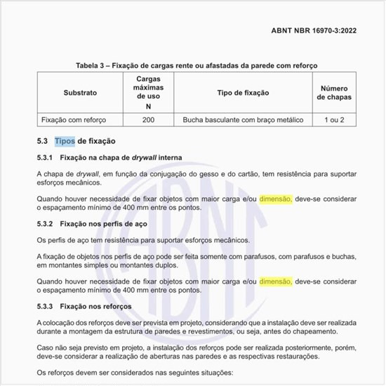 Quais são os tipos de fixação?