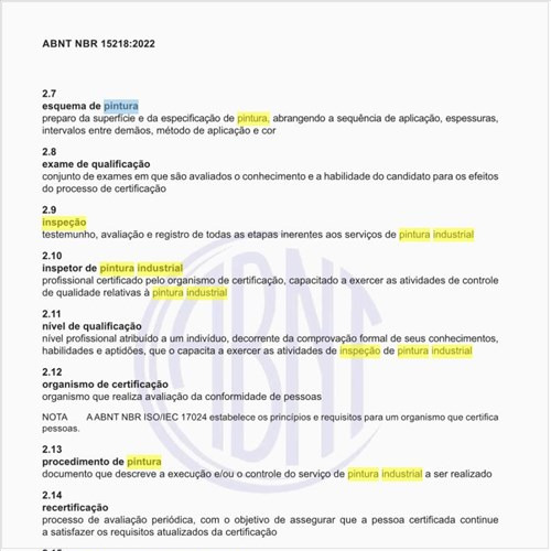 O que é o relatório de inspeção de pintura industrial (RIPI)?