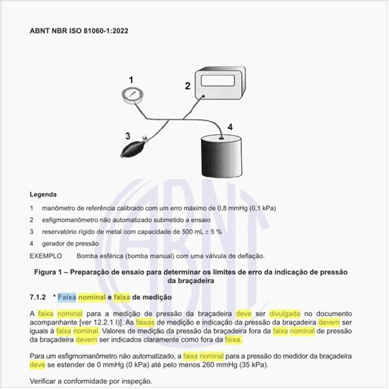 Como deve ser divulgada a faixa nominal e faixa de medição?