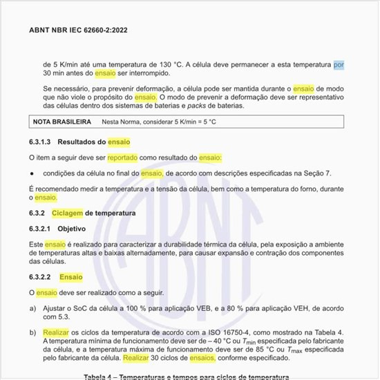 Por que realizar o ensaio de ciclagem de temperatura?