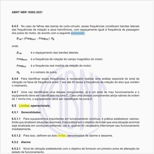 Quais são os limites operacionais?