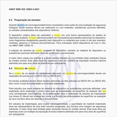 Quais são os métodos de ensaio de carcinogenicidade?