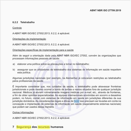 O que fazer em relação à segurança dos recursos humanos?