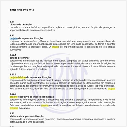 O que é um projeto básico de impermeabilização?