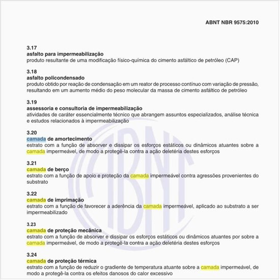 O que representa a camada de regularização horizontal ou contrapiso?