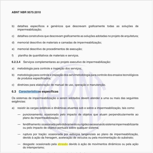 O que são as características específicas?