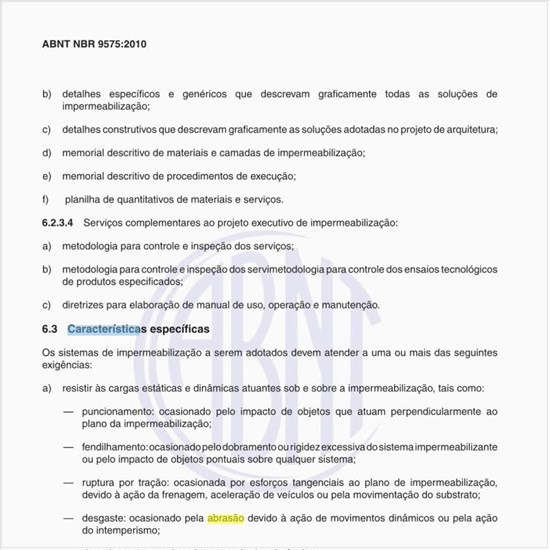 O que são as características específicas?