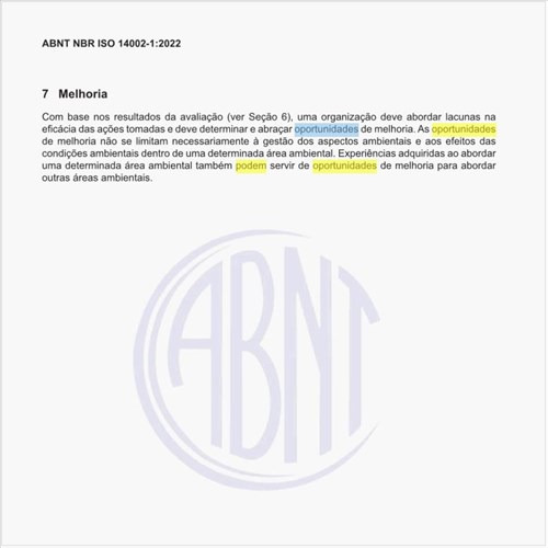 Quais podem ser as oportunidades de melhoria?