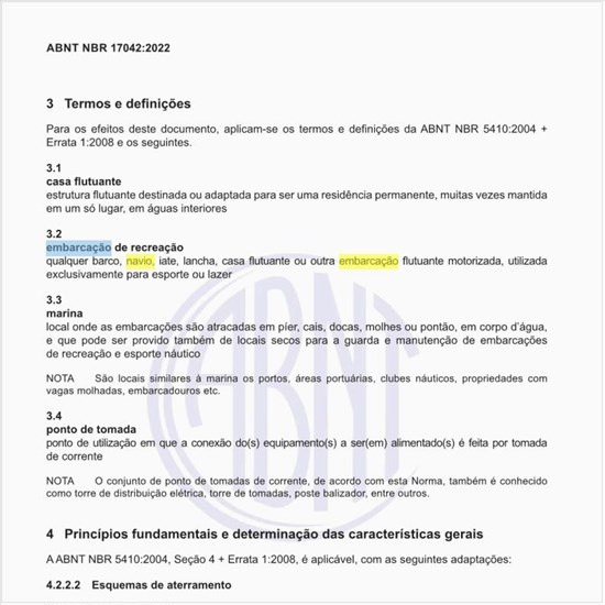 O que é uma embarcação de recreação?