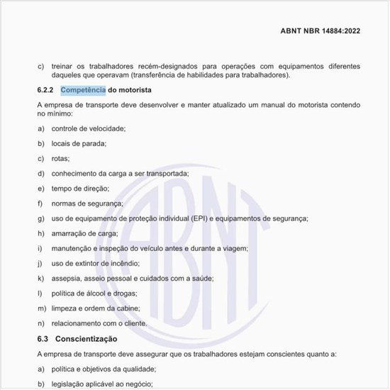 Como avaliar a competência do motorista?