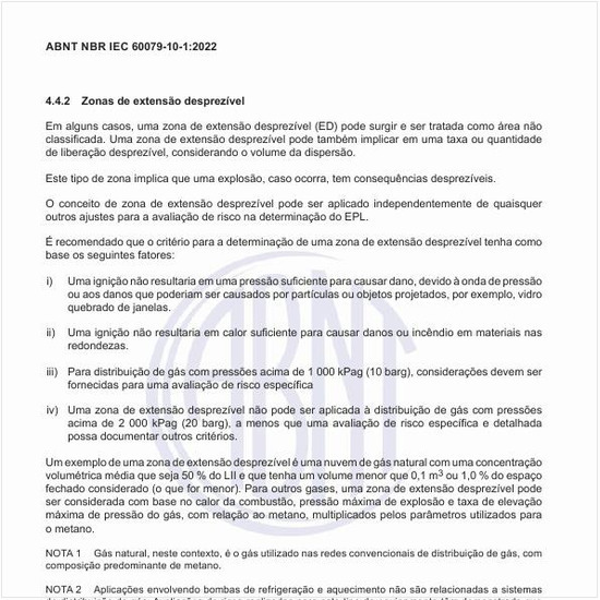 O que são as zonas de extensão desprezível?