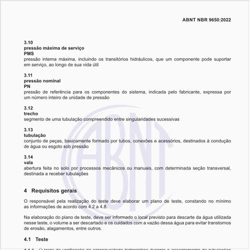 Qual a definição de uma tubulação?