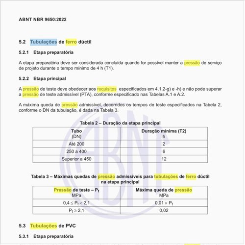 Quais são os requisitos para as tubulações de ferro dúctil?