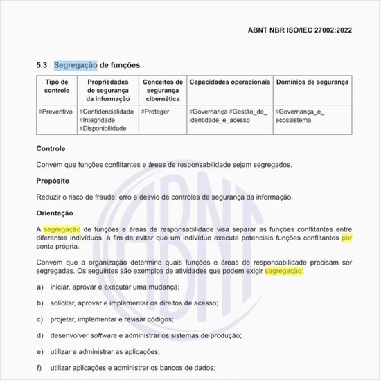 Por que fazer a segregação de funções?