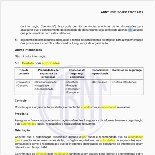 Por que fazer contato com as autoridades relevantes?