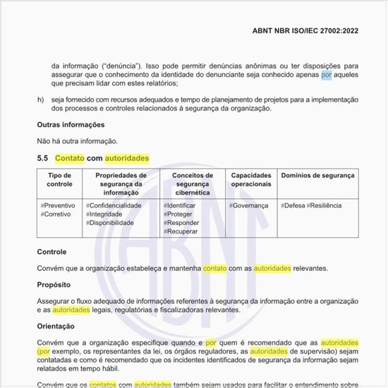 Por que fazer contato com as autoridades relevantes?