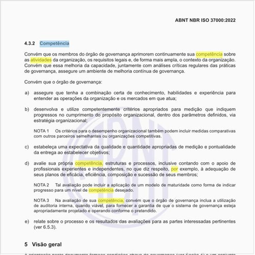 Por que se deve aprimorar a competência sobre as atividades da organização?