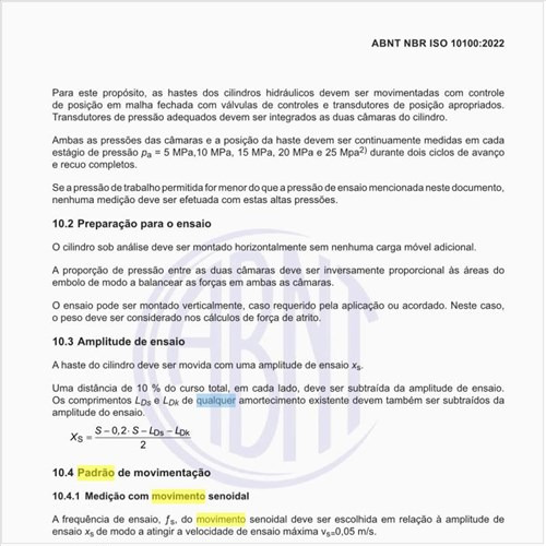 Qual é o padrão de movimento senoidal?
