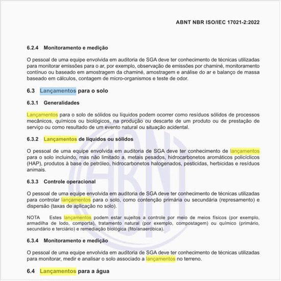 O que os auditores devem saber sobre os lançamentos para a água?