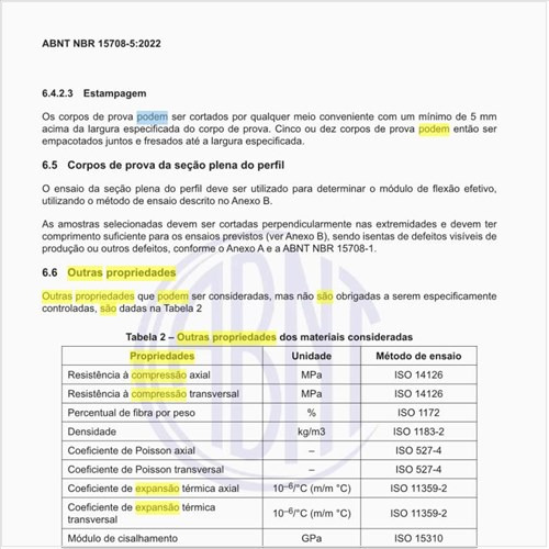 Quais são as outras propriedades que podem ser consideradas?
