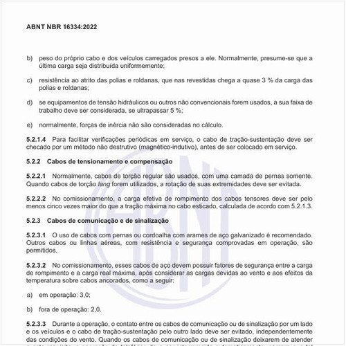 Quais os cabos de comunicação e de sinalização devem ser usados?