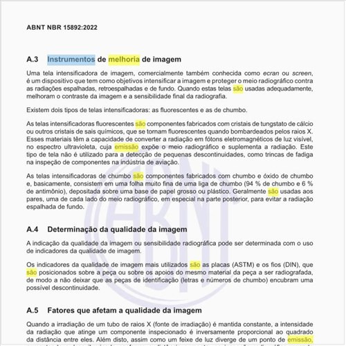 Quais são os instrumentos de melhoria de imagem?