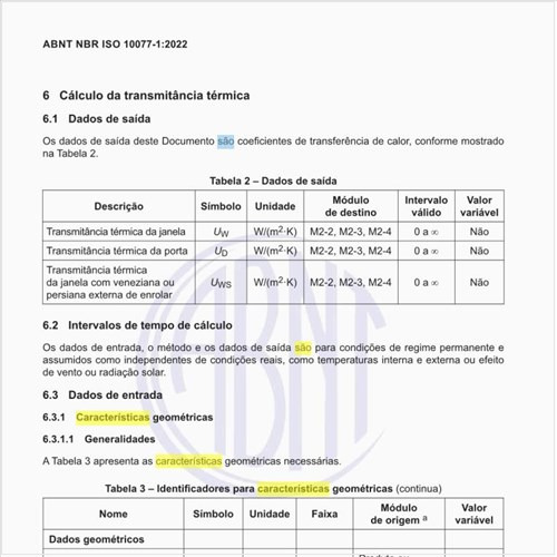 Quais são os identificadores para características geométricas?