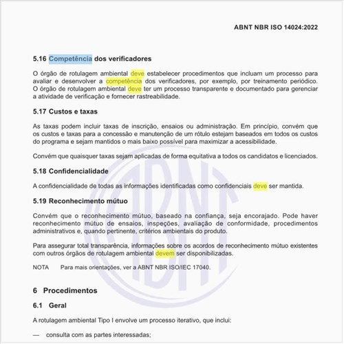 Qual deve ser a competência dos verificadores?
