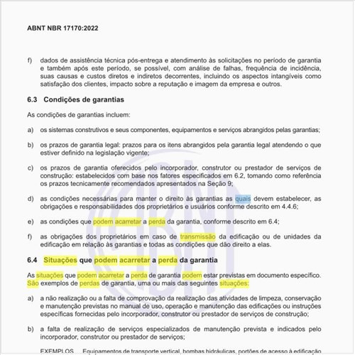 Quais são as situações que podem acarretar a perda da garantia?
