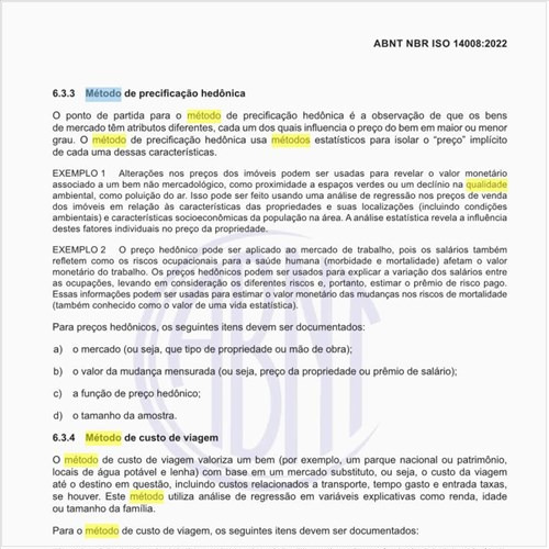 Qual é o método de precificação hedônica?