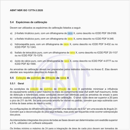 O que permite a coleção de padrões de difração de raios X?