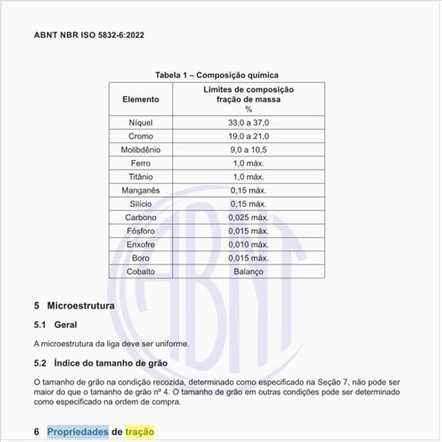 Quais são as propriedades de tração desses implantes?