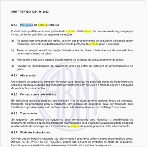 Quais devem ser as proteções da entrada retráteis?