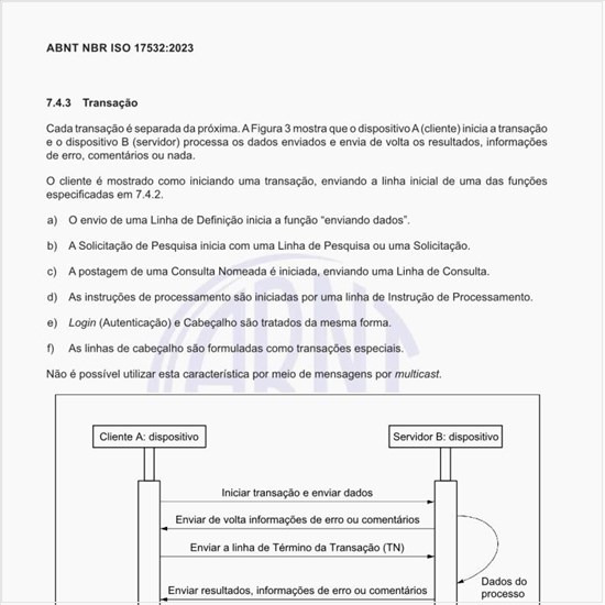 Como deve ser o tratamento geral de transações?