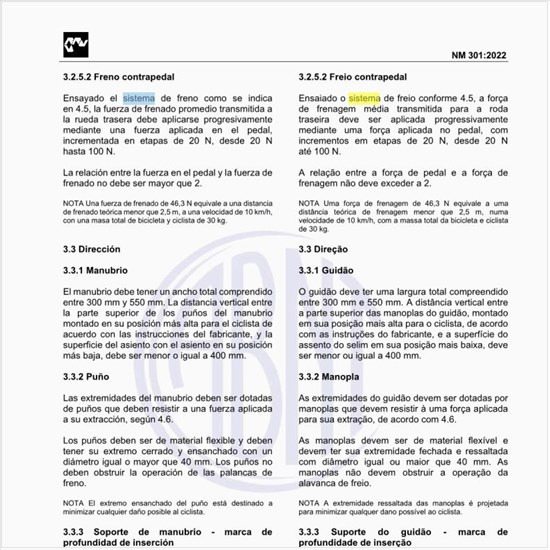 Quais os requisitos para o sistema de direção?