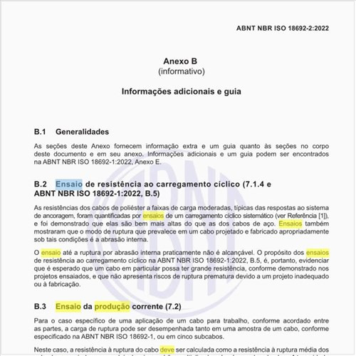 Como deve ser feito o ensaio da produção corrente?