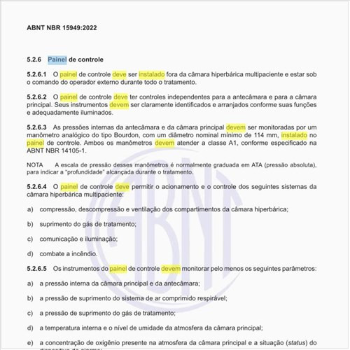 Onde deve ser instalado o painel de controle?