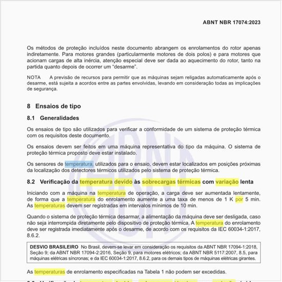 Por que é necessária a verificação de temperatura devido a sobrecargas térmicas com variação rápida?