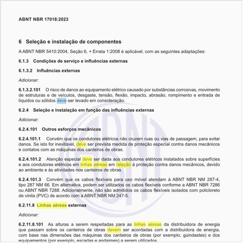 O que deve ser feito em relação às linhas aéreas externas?