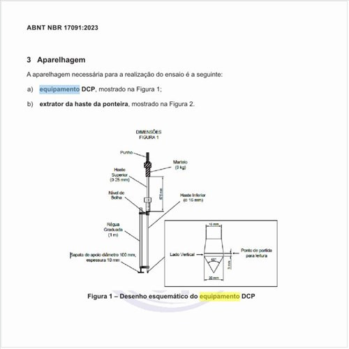 Como pode ser esquematizado o equipamento DCP?