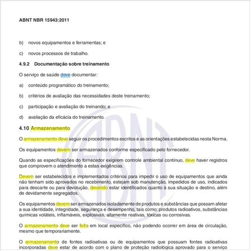 Como deve ser feito o armazenamento dos equipamentos?