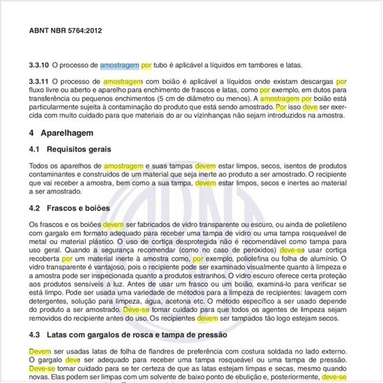 Como deve ser feita a montagem para amostragem por frasco?