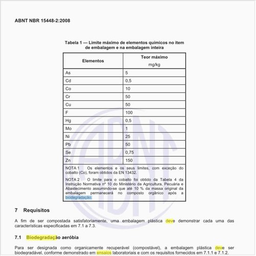 Como deve ser feito o ensaio de biodegradação aeróbia?